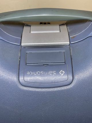 Maleta Samsonite Azul Seminueva