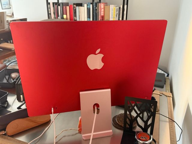 iMac Apple M3 8GB 256GB Rojo