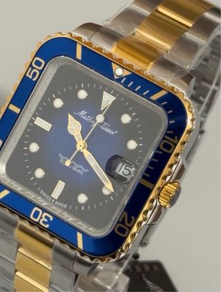 Mathey-Tissot Reloj Square 18K