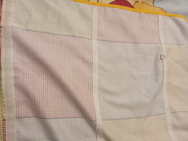 Cortina o colcha infantil oso y globos