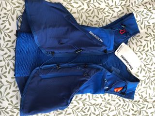 Mochila Salomon Adv Skin 5 Azul tala L