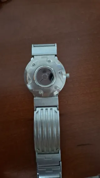 Orologio Acciaio Design Moderno Anni 2000