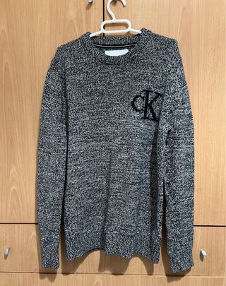 Jersey Calvin Klein Jeans Gris Talla S