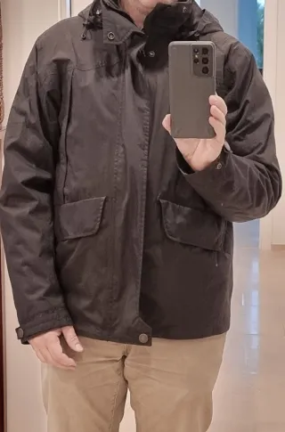 Chaqueta Timberland 2 en 1 Negra