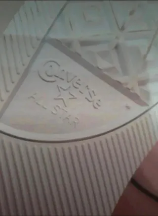 Converse Bota Piel Blancas Talla [40]