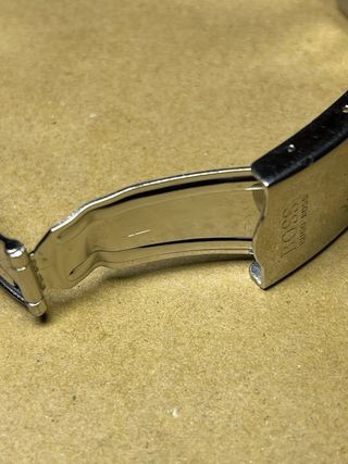 Reloj Hugo Boss Plata Blanco Roto Sin Cristal