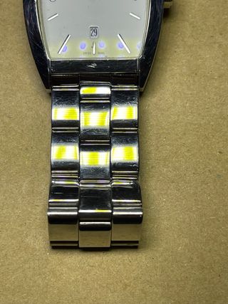 Reloj Hugo Boss Plata Blanco Roto Sin Cristal