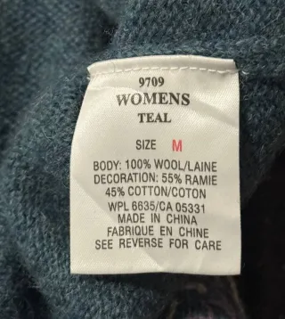 Woolrich Pullover Lana Vintage Donna