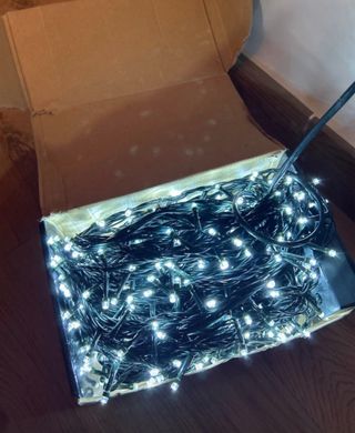 Luci di Natale bianche