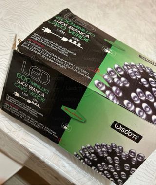 Luci di Natale bianche