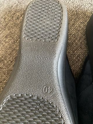 Pantofole da casa blu in velluto