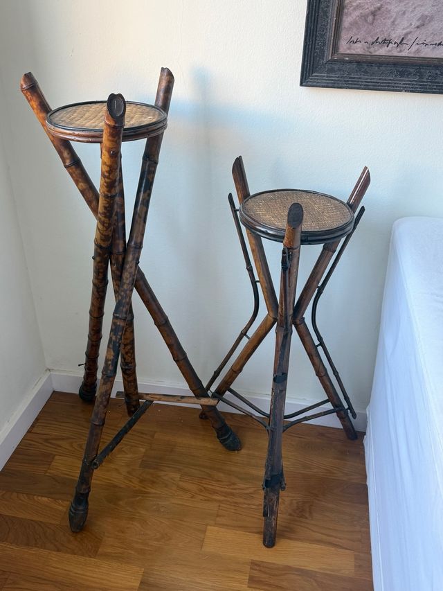 Suportes de Bambu para Plantas