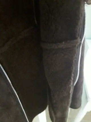 Chaqueta Mango Doble Faz Marrón Talla M