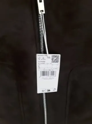 Chaqueta Mango Doble Faz Marrón Talla M