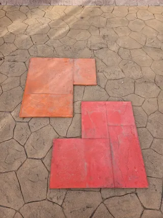 Placas moldeadoras de hormigón impreso 90x90