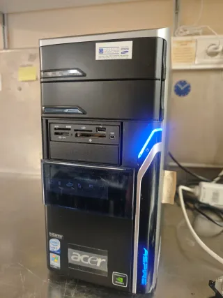 Ordenador Acer Negro/Plateado