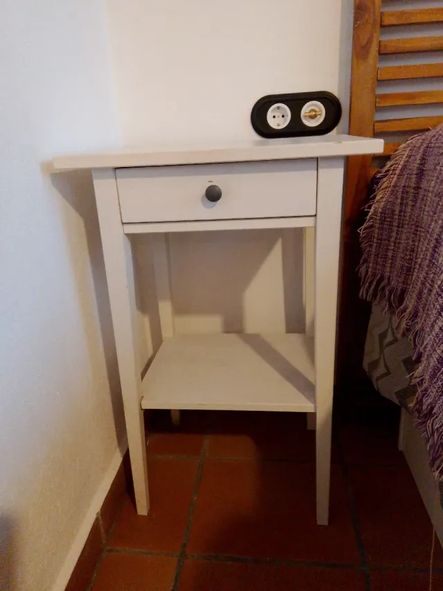 Comodino bianco Ikea