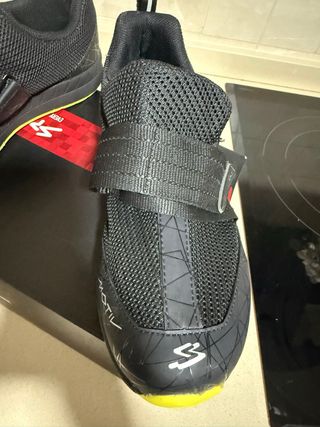 Zapatillas Ciclismo Spinning Negras