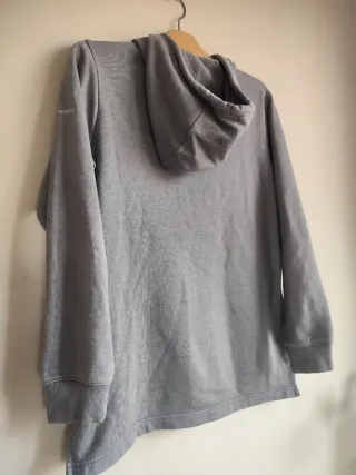 Sudadera Columbia gris con capucha