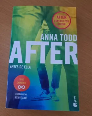 Libro After de Anna Todd (Antes de ella)
