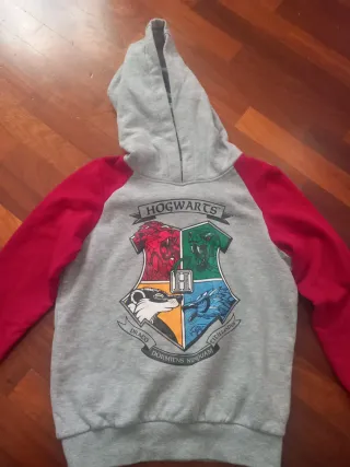 Felpa Grigia Hogwarts Harry Potter 8/10 Anni