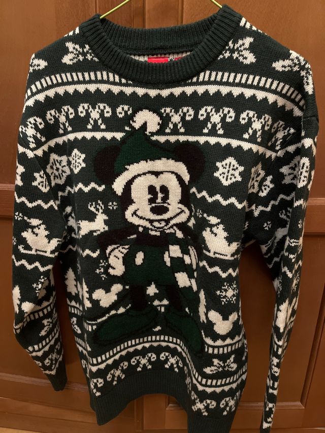 Jersey Navidad Mickey Mouse Pull&Bear Talla S