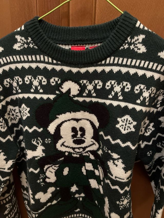 Jersey Navidad Mickey Mouse Pull&Bear Talla S