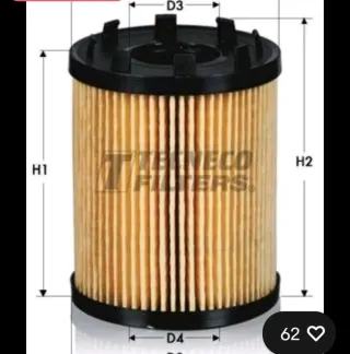 Filtro Olio Opel Corsa Punto 1.3 JTD