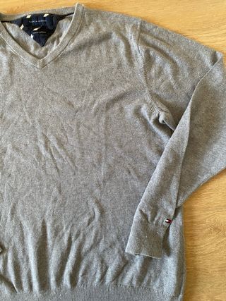 Jersey Tommy Hilfiger Gris talla L