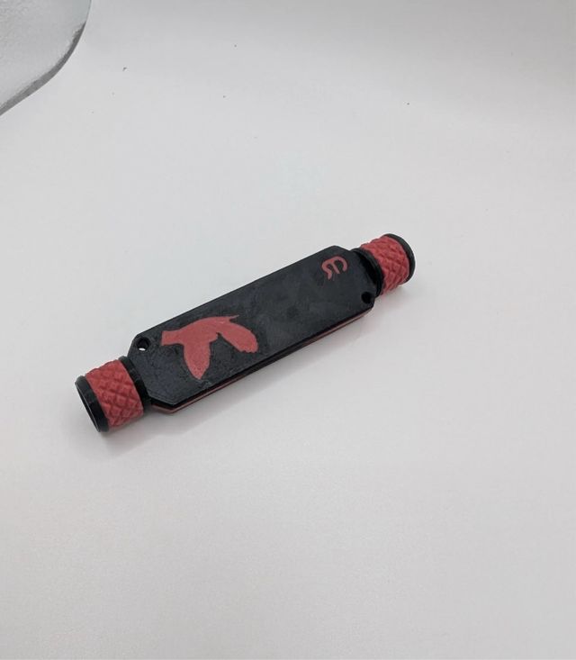 Reclamo codorniz negro y rojo