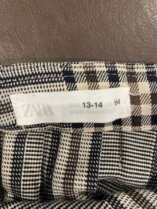 Gonna Zara a pieghe portafoglio