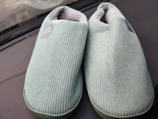 Pantofole invernali donna verdi