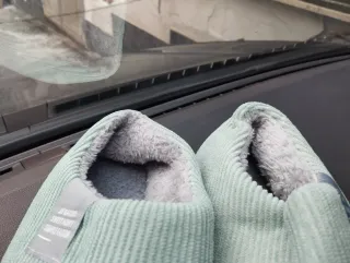 Pantofole invernali donna verdi