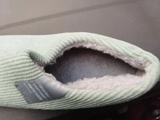 Pantofole invernali donna verdi