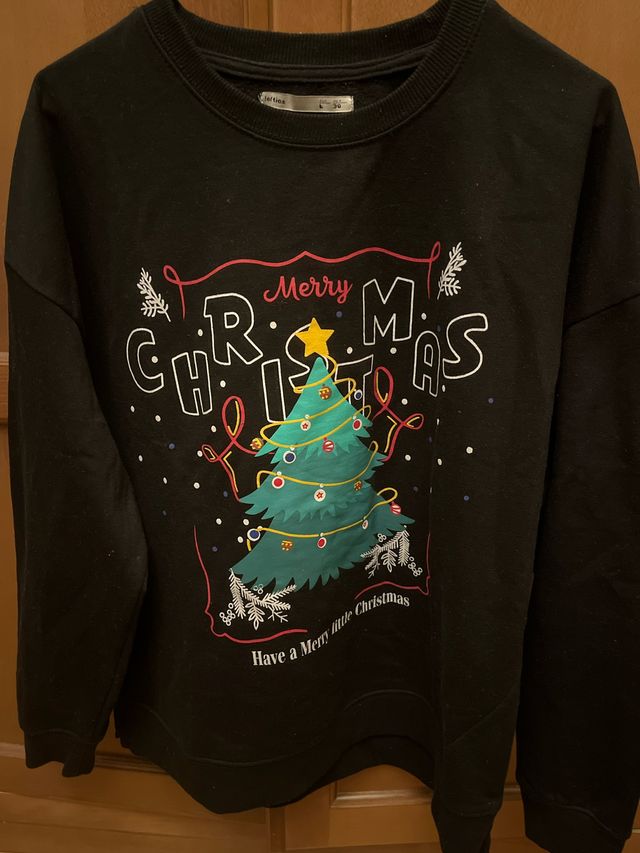 Sudadera Lefties Navidad Árbol Talla L