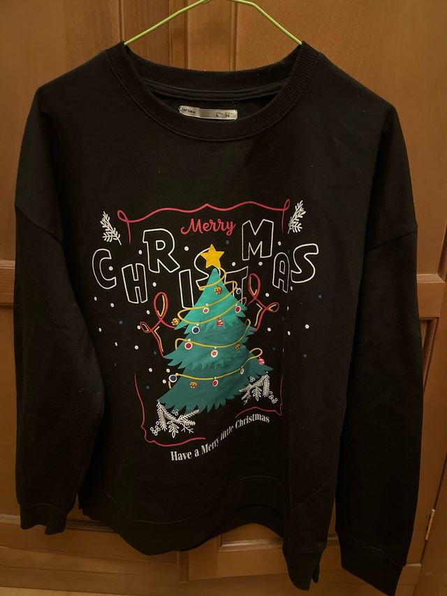 Sudadera Lefties Navidad Árbol Talla L