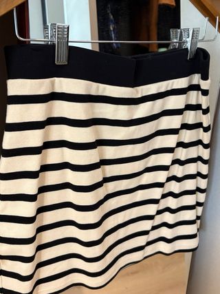 Conjunto MNG Falda y Top Rayas Talla M