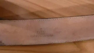 Cintura Gucci con fibbia GG