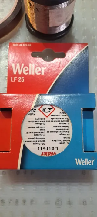 Kit Soldadura: Pasta, Flux, Esponjas