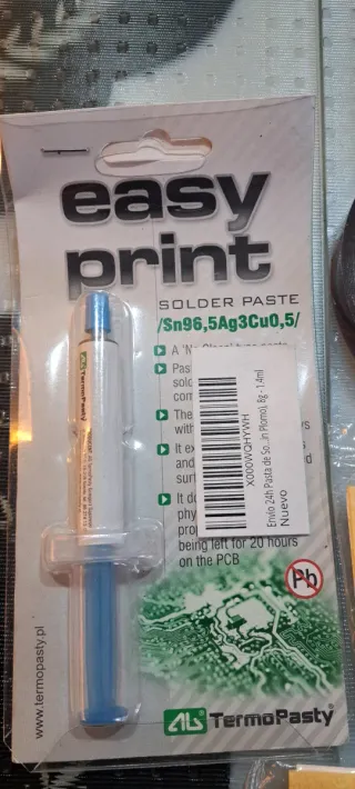 Kit Soldadura: Pasta, Flux, Esponjas