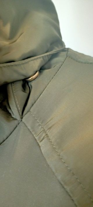 Abrigo Antea Verde Capucha Talla 40