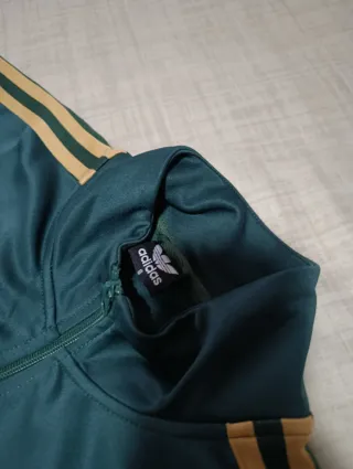 Chándal Adidas Verde y Dorado Clásico