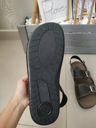 Sandalias Gezer Medical Marrón Talla 43