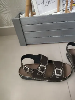 Sandalias Gezer Medical Marrón Talla 43