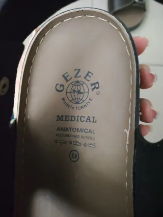 Sandalias Gezer Medical Marrón Talla 43
