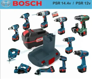 Adaptador Parkside X20 a Bosch 12/14,4/18/24v