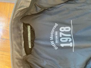 Chaqueta de cuero moto BMW