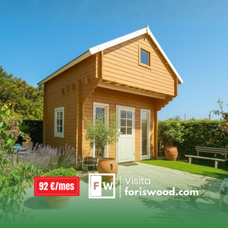 Casa con altillo 20,9m2 (Extras Incluidos)