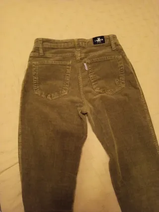 Pantalón de pana La Jaca verde oliva