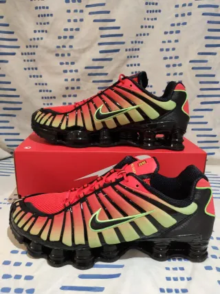 T. 49,5 Zapatillas Nike Shox TL "Chili Pepper"